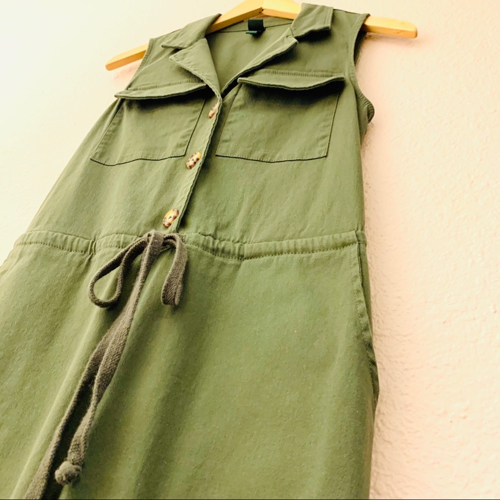 Wild Fable Army Green Jumpsuit